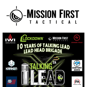 Talking Lead: 10 years of Talking Lead Giveaway!