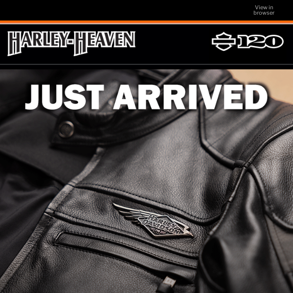 NEW ARRIVAL! 120th Anniversary Merchandise - Harley Heaven
