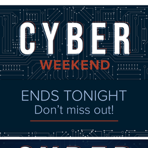 Last call for Cyber Weekend deals