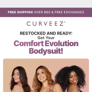 Comfort Evolution Bodysuit is back in stock! 😎