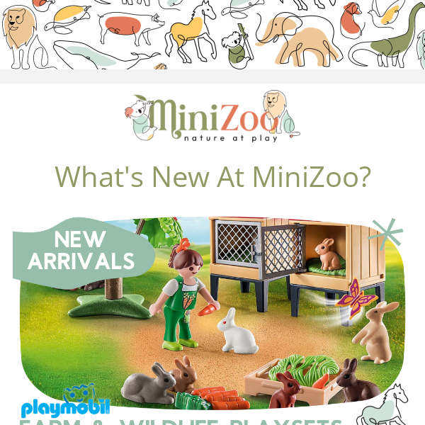 NEW Playmobil Wildlife & Country Sets 🐰 + FREE Gift Offer Inside!