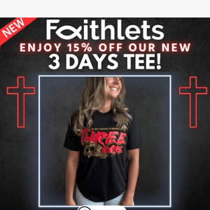 3 Day tee: A Testament to Resurrection and Hope 🕊️