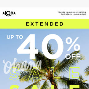 Your exclusive Extended Sale ends tonight!