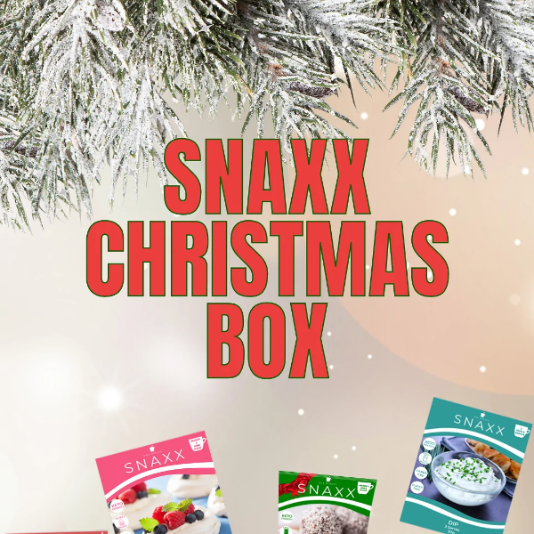 SNAXX CHRISTMAS BOX HAS ARRIVED! Huge Savings!