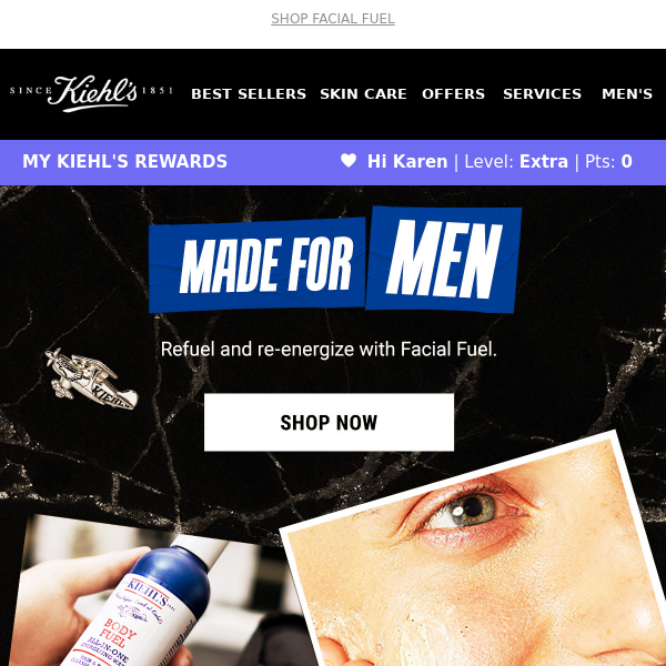 Skincare Made For Men 💪
