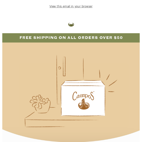 WIN a year’s supply of Campos coffee!