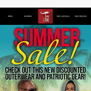 Summer Sale! Save on Patriotic Gear and Outwear