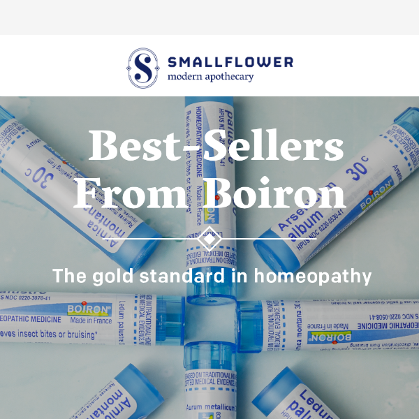 Boiron Homeopathic Remedies Are Here!
