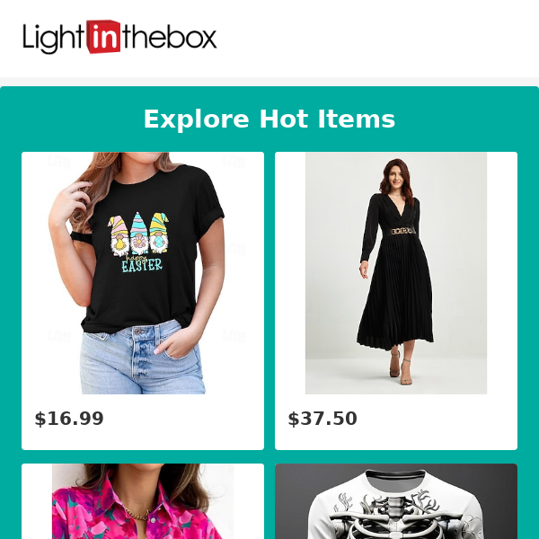 Hi light-in-the-box, still need THE Women's T-shirts?