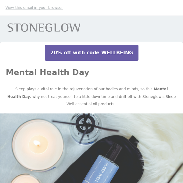 20% Off* Wellbeing