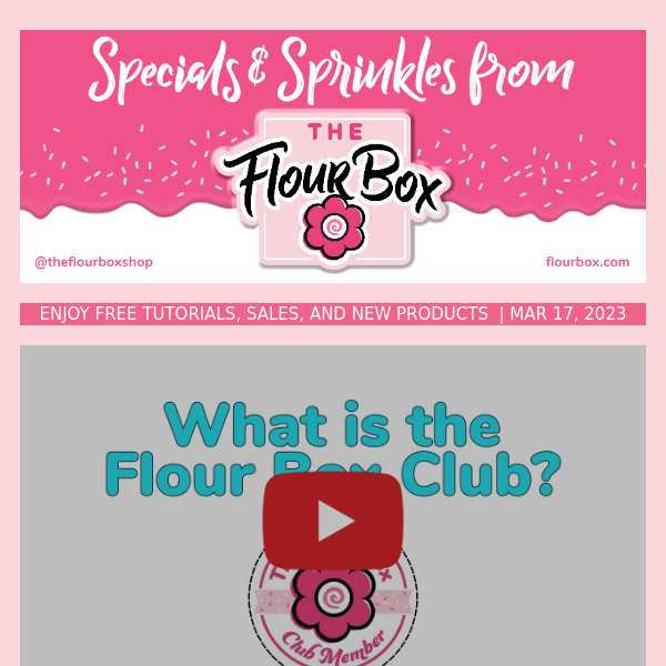 The Flour Box Club has made room for NEW MEMBERS!