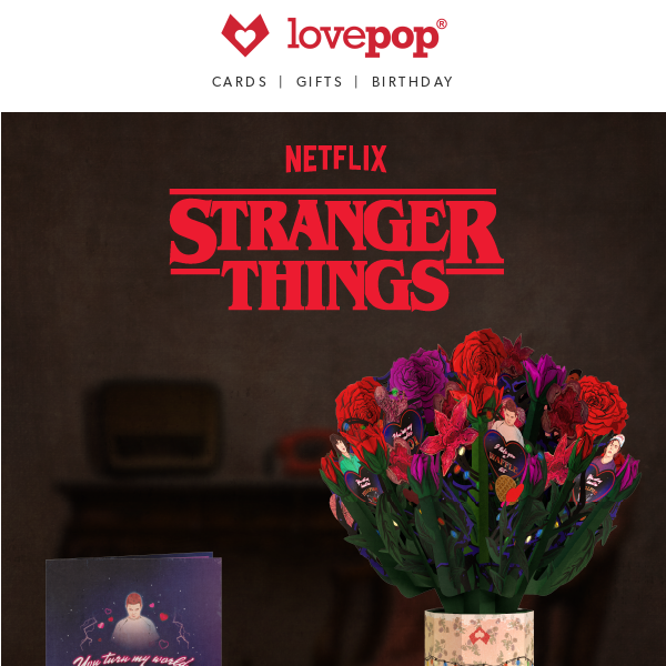 JUST IN: Stranger Things Cards & Gifts