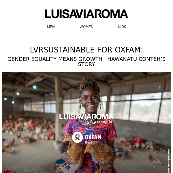 LVRSustainable for Oxfam: Hawanatu Conteh's story