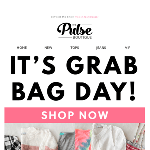 It's grab bag day! 🙌