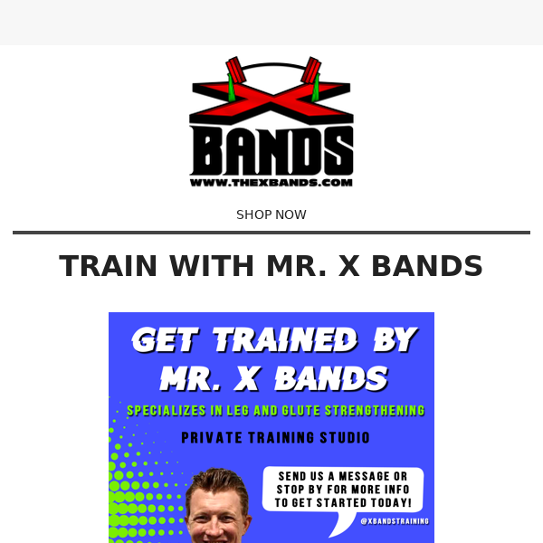 Increase Your Performance with The X Bands Training