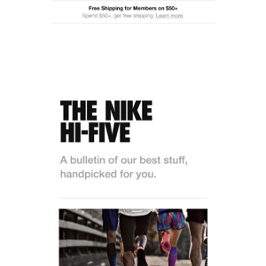 Nike + Nike High Five = ❤️