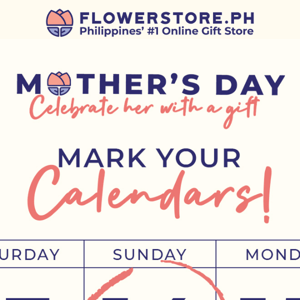 Get the best deals for your Mom! 😲