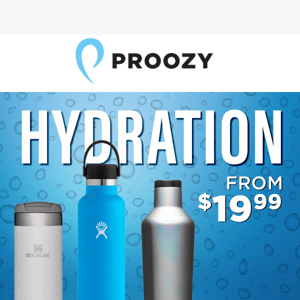 Staying Hydrated Just Got Easier. Shop Now & Save!