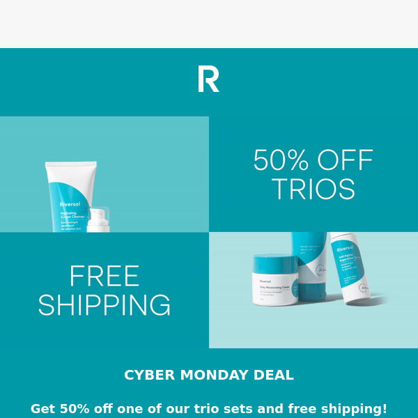 Get 50% Off Trios and free shipping!