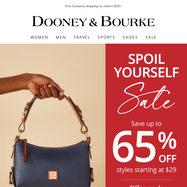 Spoil Yourself With Dooney!