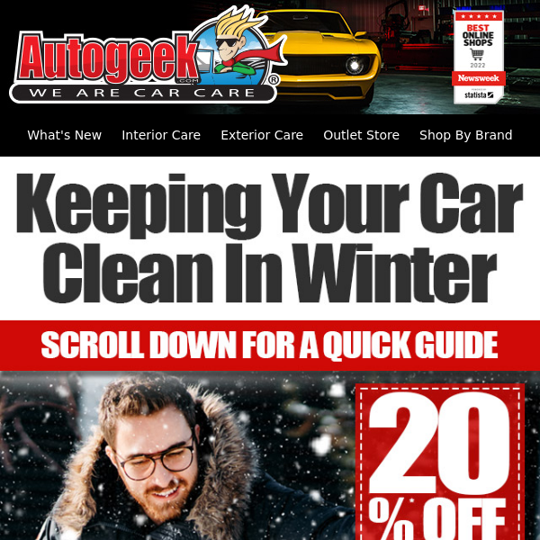 Winter Washing Tips Inside - Keep Your Car Clean All Winter Long!