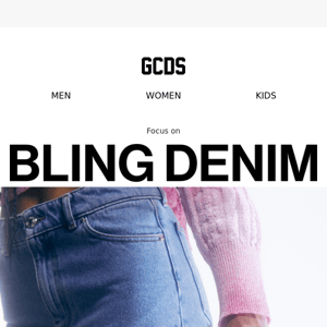 GCDS Collection: Bling Denim
