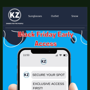 Get Your Exclusive Black Friday Access Code First!