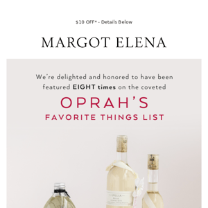 ✨ Oprah Loves Margot Elena