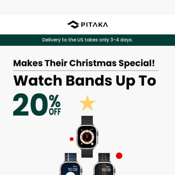 Need Last-Minute Watch Band Gifts by Christmas?