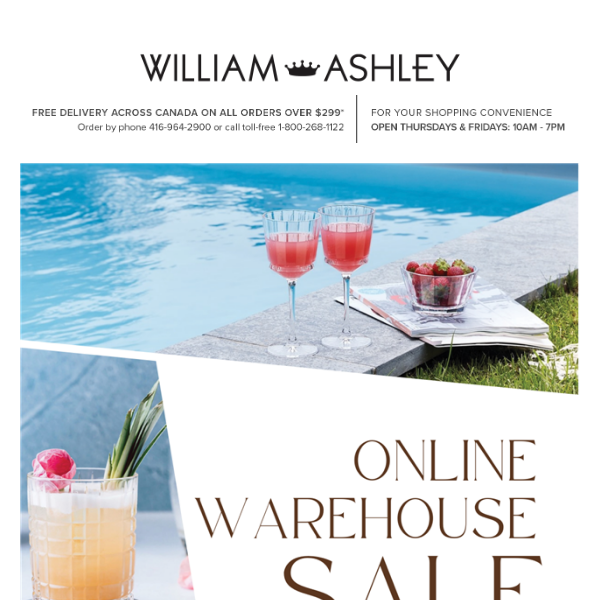 🍳🍹Outdoor Entertaining Essentials at Warehouse Sale Prices