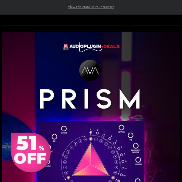 🕛FINAL CALL: 51% Off Prism Modern Pop Drums!