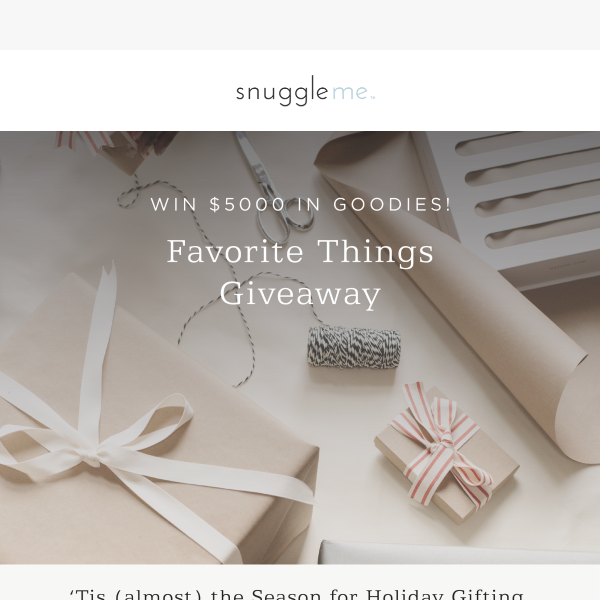 The giveaway you simply can’t miss