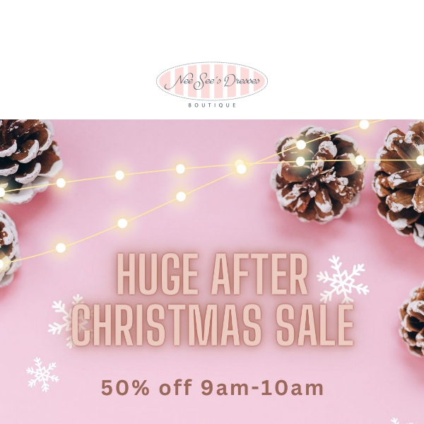 HUGE After Christmas Sale ✨