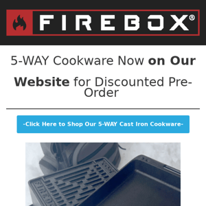 New on our Website! Pre-order 5-WAY Cookware at a Discount!