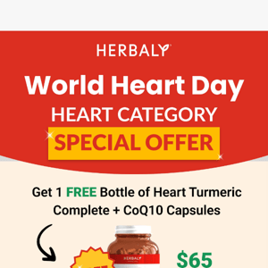 Celebrate World Heart Day with Extra Perks 🌎💞