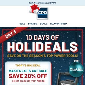 Get 20% Off XGT and LXT for HoliDeals Day 3!