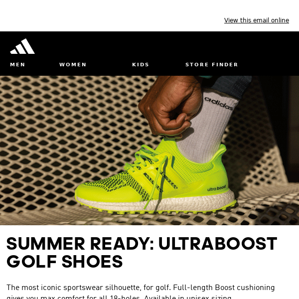 Step into Summer with Ultraboost for Golf /// Commencez l'été avec  Ultraboost pour le golf - Adidas