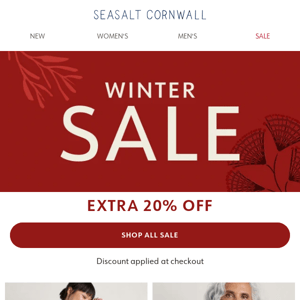 Extra 20% off SALE