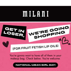 On October 3rd, We Wear Milani!