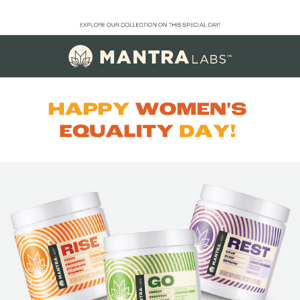 👩‍🦰 Women's Equality Day: Celebrate with Wellness!