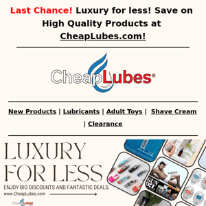 "Final Call: 'Luxury for Less' Sale Ends Soon!"