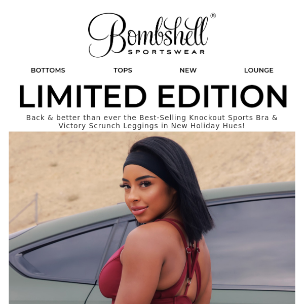 LIMITED EDITION Holiday Drop! ✨ - Bombshell Sportswear