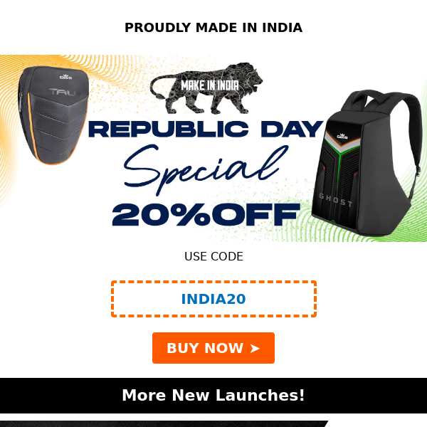 🇮🇳 Republic Day Steal: Limited time offer on top-selling products - Don't miss out!