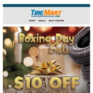 Boxing Day Deals!