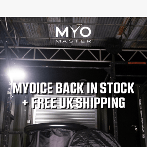 🥶 MyoIce is back in stock! 🥶