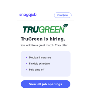 TruGreen is Hiring Near You