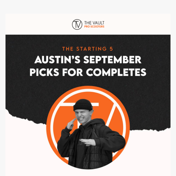 The Starting 5 – Austin’s Picks for Completes