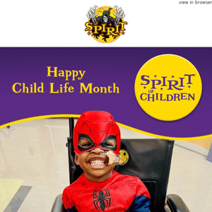 💛 Support Child Life Month!