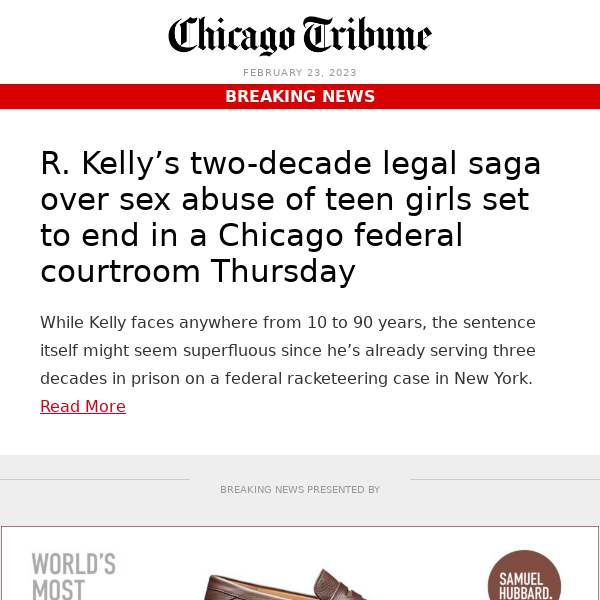 R. Kelly sentencing: Dramatic legal saga set to end