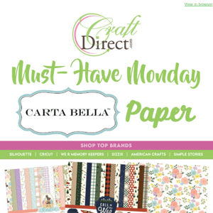 We 😍 Carta Bella Paper!
